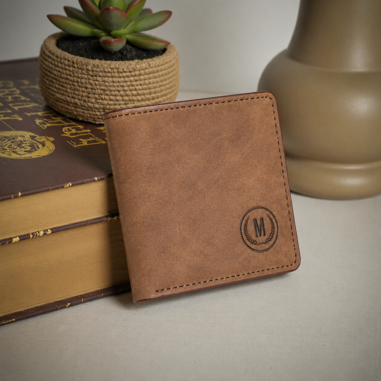 Men's Premium Leather Wallet – RFID Bifold Wallet