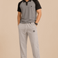 Men's Premium Fleece Track Pants Beige
