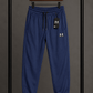 Men's Premium Fleece Track Pants Blue