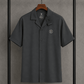 Men's Camp Collar Shirt Gray