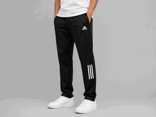 Men's Premium Dri-Fit Training Trousers in Black