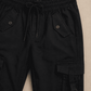 Men's Slim Fit Cargo Pants Black