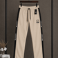 Men's Multi-Pocket Fleece Trail Pants Beige